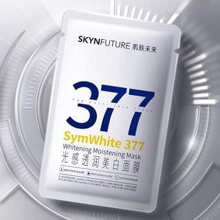 SKYNFUTURE - SymWhite 377 Whitening Moistening Mask (5pcs), 25ml x 5pcs, 196 g, 6972131173080