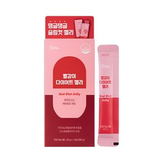 grn+ - Red Diet Jelly, 20g x 14 packets, 314 g, 8809145470271