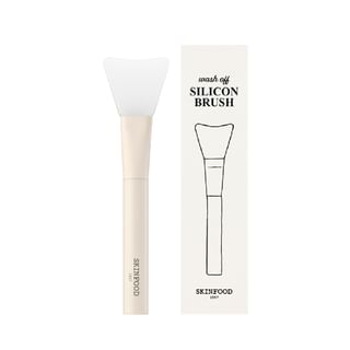 SKINFOOD - Wash Off Silicon Brush, 1 pc, 50 g, 8809153109675
