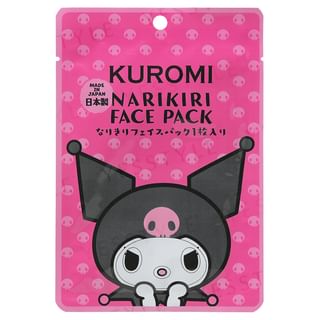 ASUNAROSYA - Sanrio Kuromi Narikiri Face Pack, 1 pc, 28 g, 4991567271728