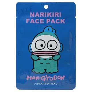 ASUNAROSYA - Sanrio Hangyodon Narikiri Face Pack, 1 pc, 28 g, 4991567273258