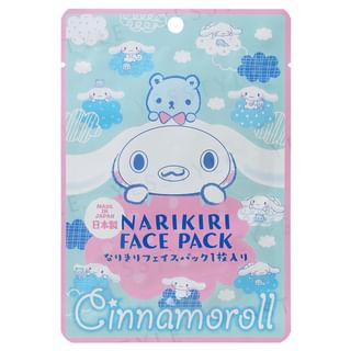 ASUNAROSYA - Sanrio Cinnamoroll Narikiri Face Pack, 1 pc, 50 g, 4991567273265