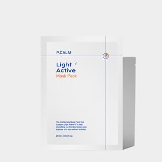 P.CALM - Light Active Mask Pack, 25ml x 1 sheet, 50 g, 8809884830398