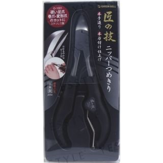 Green Bell - Stainless Steel Nipper Nail Clippers, 1 pc, 70 g, 4972525051439