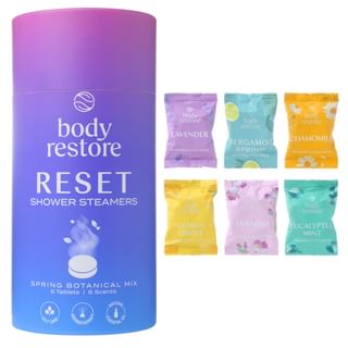 Body Restore - Shower Steamers Aromatherapy Spring Botanical Mix Shower Bomb, 6 pcs, 212 g, 850039931970