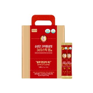 JUNGWONSAM - Korean Red Ginseng Extract 365 Stick Won, 10g x 100 sticks, 1250 g, 8809118592986