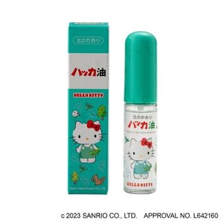 Kitami Hakka - Sanrio Hello Kitty Mint Oil Spray, 11.5ml, 40 g, 4985146001448