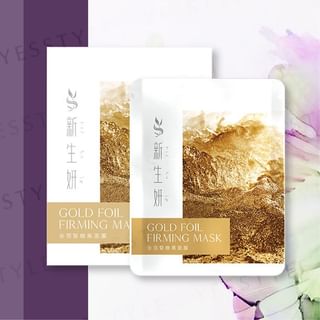 Woopvibes - Shin Sheng Yan Gold Foil Firming Mask, 5 pcs, 250 g, 4711392682502