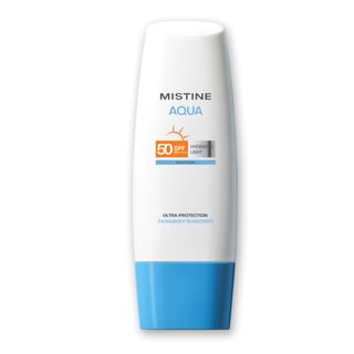 MISTINE - Aqua Base Ultra Protection Hydrating Face&Body Sunscreen SPF50 PA++++, SPF50 - 70ml, 108 g, 8859178750567