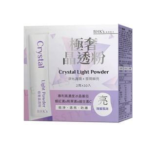 BHK’s - Crystal Light Powder, 2g x 30 packs, 280 g, 4713051526813