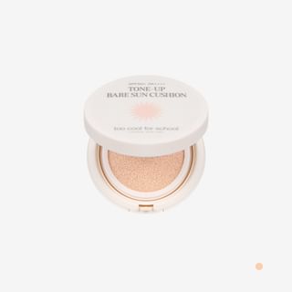 too cool for school - Tone-Up Bare Sun Cushion, 15g, 77 g, 8809815644827
