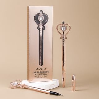 MANSLY - Magic Wand Intense Black Smooth Eyeliner, 1pc - 0.7g, 40 g, 6902644350333
