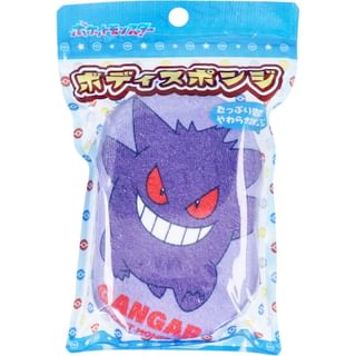 Santan - Pokemon Body Sponge Gangar, 1 pc, 20 g, 4525636319587