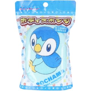 Santan - Pokemon Body Sponge Pochama, 1 pc, 20 g, 4525636319570