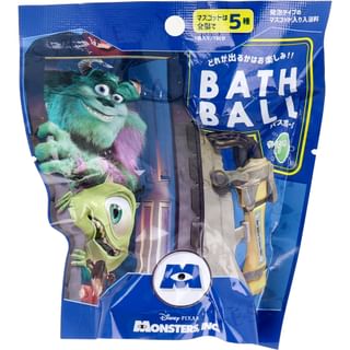 MANABURO - Monsters Inc. Bath Ball, 1 pc - Random Style, 84 g, 4535304715146