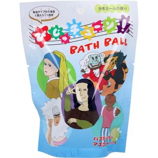 MANABURO - Biju Tune Bath ball, 1 pc - Random Style, 113 g, 4589856283738