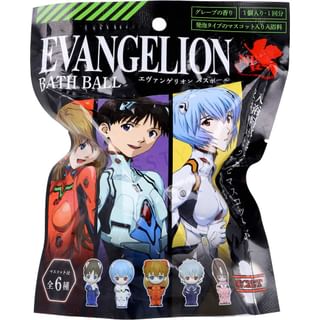 MANABURO - Evangelion Bath Ball, 1 pc - Random Style, 139 g, 4535304717270