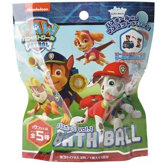 MANABURO - Paw Patrol Bath Ball, 1 pc - Random Style, 70 g, 4535304721970
