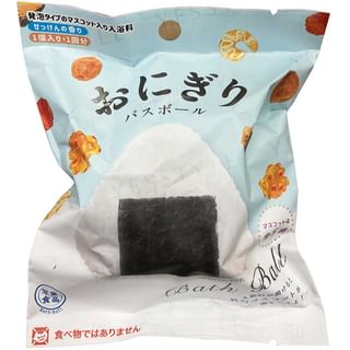 MANABURO - Onigiri Bath Ball, 1 pc - Random Style, 89 g, 4535304709442