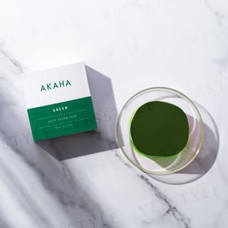 AKAHA - Jelly Serum Soap Green, 100g, 120 g, 4582649450065