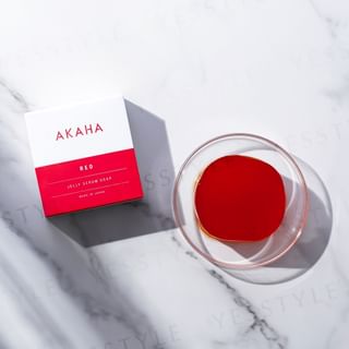 AKAHA - Jelly Serum Soap Red, 100g, 116 g, 4582649450041