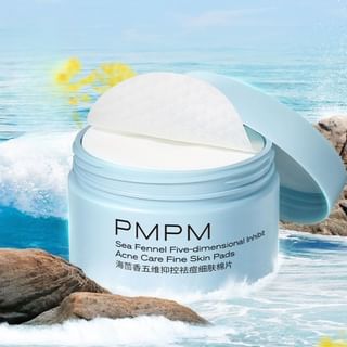 PMPM - Sea Fennel Five-dimensional Inhibit Acne Care Fine Skin Pads, 50pcs/box, 100 g, 6975612840839