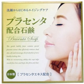 CLOVER - Placenta Soap, 80g, 90 g, 4901498125076