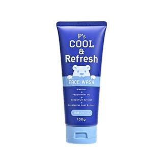 Cosme Station - P’S Cool & Refresh Facial Cleansing Foam, 130g, 180 g, 4582400831256