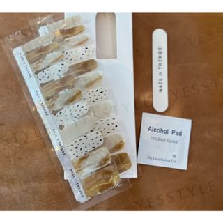 NAIL n THINGS - ND11 Abstract Art Self-Adhesive Design Nail Polish Wraps, 1 set, 20 g, 31038353
