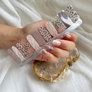 NAIL n THINGS - ND12 Safaui Glam Self-Adhesive Design Nail Polish Wraps, 1 set, 20 g, 68550267