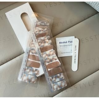 NAIL n THINGS - ND17 Jupiter Galaxy Self-Adhesive Design Nail Polish Wraps, 1 set, 20 g, 5878943