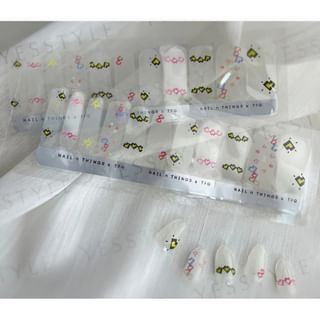 NAIL n THINGS - AN02 Amour Formule Self-Adhesive Design Nail Polish Wraps, 1 set, 20 g, 46076692