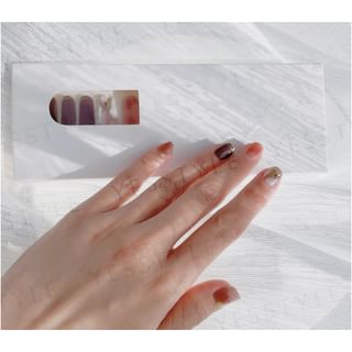 NAIL n THINGS - ND02 Lost in Forest Self-Adhesive Design Nail Polish Wraps, 1 set, 20 g, 44037027