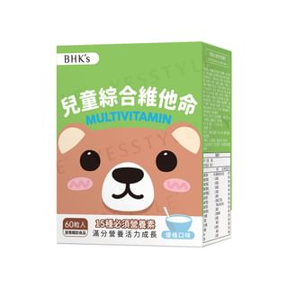 BHK’s - Kids Multivitamin Chewable Tablet Yogurt Flavor, 60 tablets, 240 g, 4713051526196