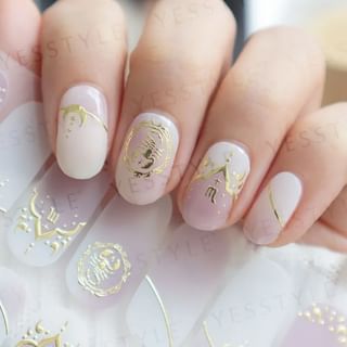 Lunacaca - Scorpio Constellation Nail Art Stickers, 24 pcs, 10 g, 4892022001051