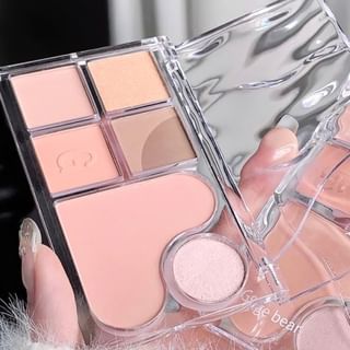 Gege Bear - 6 Shade Eyeshadow Palette - #01 Apricot Mood, #01 - 12.5g, 92 g, 6942344600475