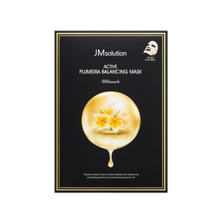 JMsolution - Active Plumeria Balancing Mask Set Ultimate, 30ml x 10 sheets, 430 g, 8809711710220