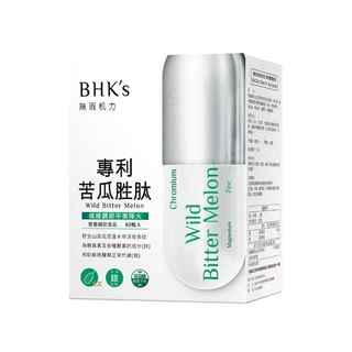 BHK’s - Wild Bitter Melon Extract Ex Veg Capsule, 60 capsules, 240 g, 4713051526592