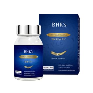 BHK’s - Black Eye Ex+ OPC + Lactobacillus Veg Capsule, 60 capsules, 240 g, 4713051524284