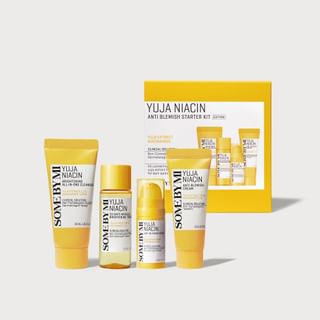 SOME BY MI - Yuja Niacin Anti Blemish Starter Kit, Renewed - 4 pcs, 152 g, 8809647393177