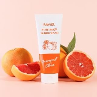 RAVIEL - Pure Body Scrub Wash (Grapefruit Citrus), 200ml, 260 g, 8809831100710