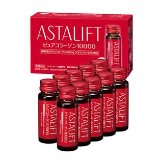 ASTALIFT - Drink Pure Collagen 10000, 30ml x 10, 600 g, 4547410282689