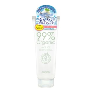 ALOINS - Organic 99 Aloe Ice Body Cream, 150g, 168 g, 4956962132432