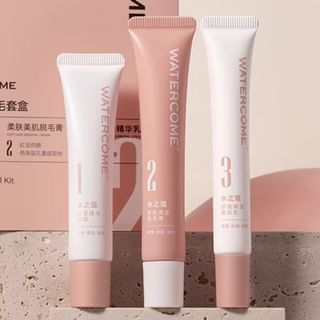 WATERCOME - Soft Hair Removal Kit (Small Area Use), 1 set, 100 g, 6955988207115