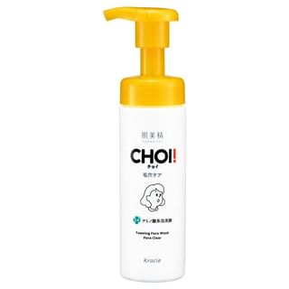 Kracie - Hadabisei CHOI Pore Care Foaming Face Wash, 160ml, 180 g, 4901417629289
