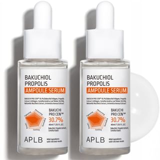 APLB - Bakuchiol Propolis Ampoule Serum Set, 2 pcs, 141 g, 8809874683935