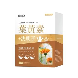 BHK’s - Lutein + Cassia Seed Softgel, 30 softgels, 200 g, 4713051524536