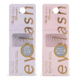 Miche Bloomin’ - Eyelash Infinity Line 202 Natural Doll & 203 Super Idol Set, 2 pairs, 28 g, bundle