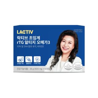 LACTIV - Supercritical rTG Omega 3, 600mg x 60 capsules, 87 g, 8809787230158