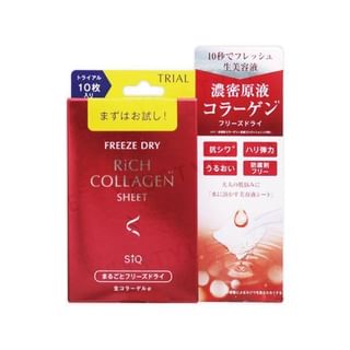 Beauty World - SiQ Freeze Dry Rich Collagen Sheet, 10 pcs, 50 g, 4573225284372